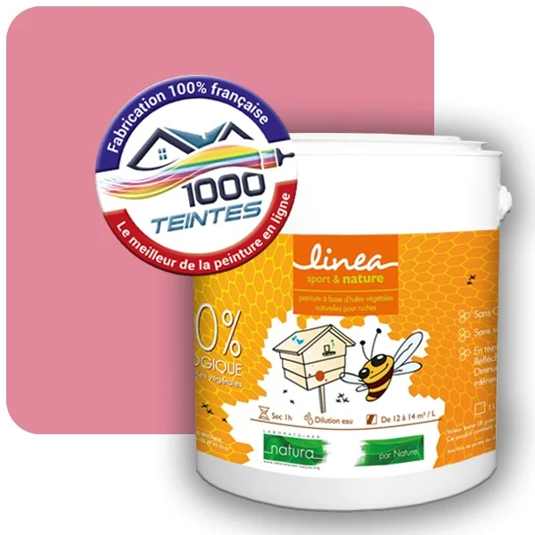 Peinture Natura Linéa® Les Roses (Mille Teintes E1-44) Ruche SATIN