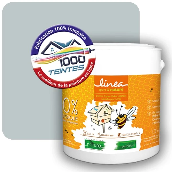 Peinture Natura Linéa® Les Bleus (Mille Teintes E14-37) Ruche SATIN