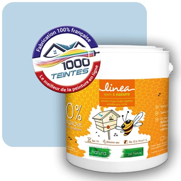 Peinture Natura Linéa® Les Bleus (Mille Teintes E14-22) Ruche SATIN