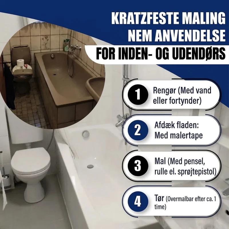 2K Badewannenlack Blaugrau RAL 7031 - Glänzend / Seidenmatt / Matt - Hamburger Lack-Profi