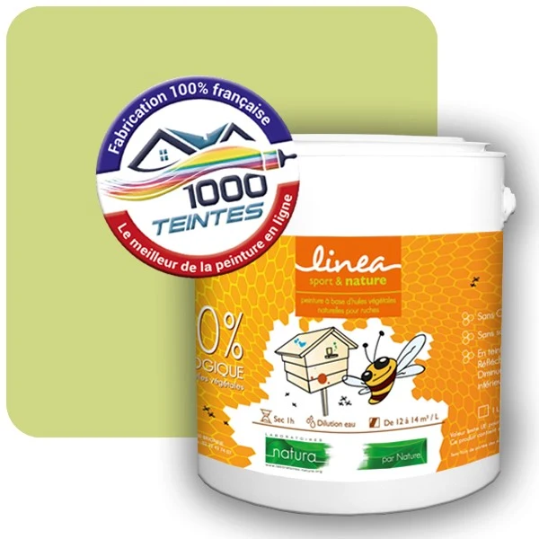 Peinture Natura Linéa® Les Verts (Mille Teintes E9-2) Ruche SATIN