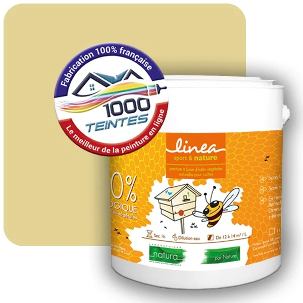 Peinture Natura Linéa® Les Jaunes (Mille Teintes E8-7) Ruche SATIN