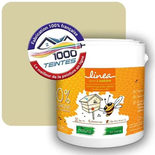 Peinture Natura Linéa® Les Jaunes (Mille Teintes E8-52) Ruche SATIN
