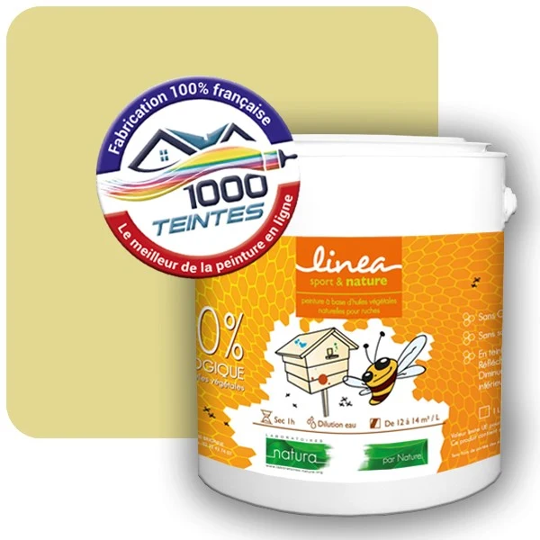 Peinture Natura Linéa® Les Jaunes (Mille Teintes E8-42) Ruche SATIN