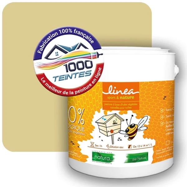 Peinture Natura Linéa® Les Jaunes (Mille Teintes E8-27) Ruche SATIN