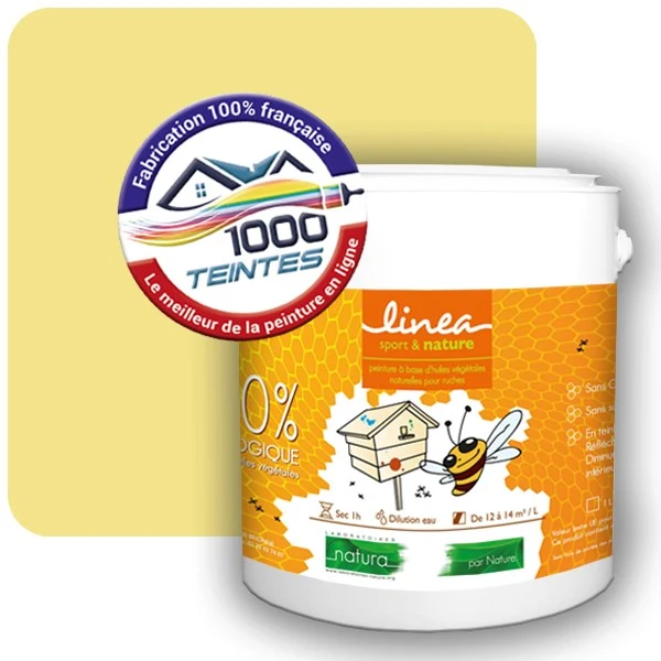 Peinture Natura Linéa® Les Jaunes (Mille Teintes E8-23) Ruche SATIN
