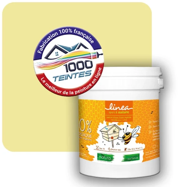 Peinture Natura Linéa® Les Jaunes (Mille Teintes E8-22) Ruche SATIN