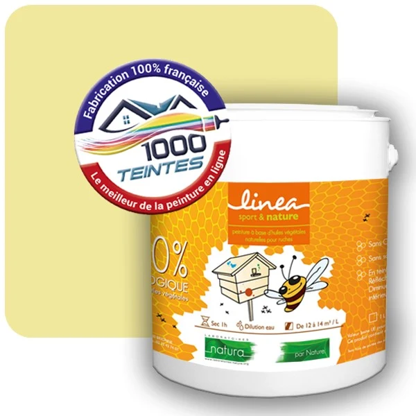 Peinture Natura Linéa® Les Jaunes (Mille Teintes E8-22) Ruche SATIN