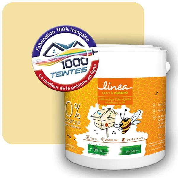 Peinture Natura Linéa® Les Jaunes (Mille Teintes E7-7) Ruche SATIN