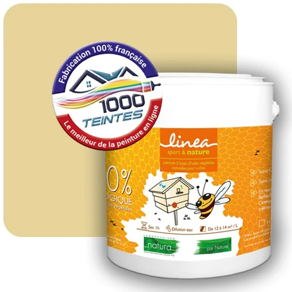 Peinture Natura Linéa® Les Jaunes (Mille Teintes E7-47) Ruche SATIN