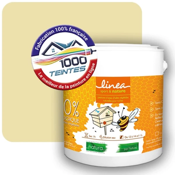 Peinture Natura Linéa® Les Jaunes (Mille Teintes E7-46) Ruche SATIN