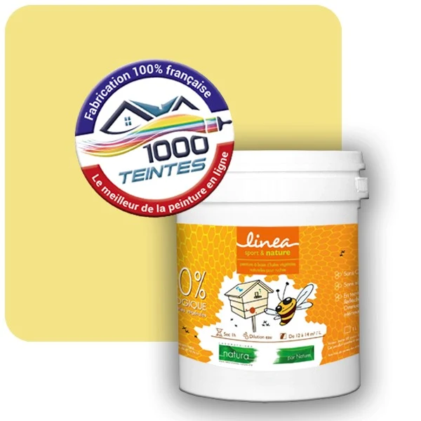 Peinture Natura Linéa® Les Jaunes (Mille Teintes E7-42) Ruche SATIN