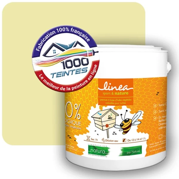 Peinture Natura Linéa® Les Jaunes (Mille Teintes E7-41) Ruche SATIN