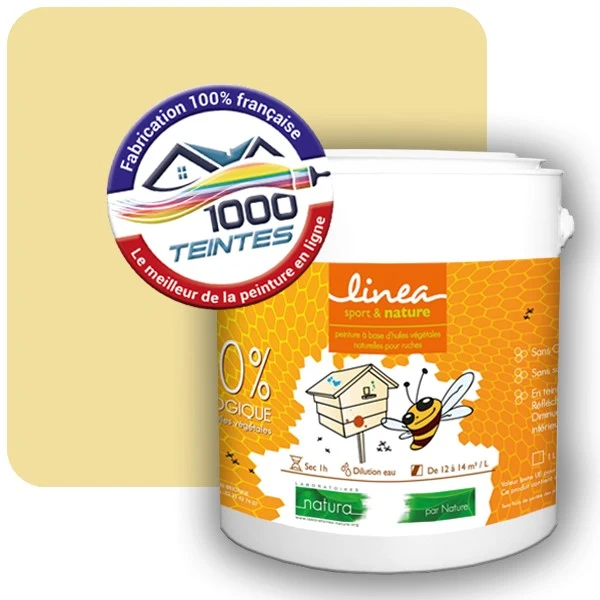 Peinture Natura Linéa® Les Jaunes (Mille Teintes E7-27) Ruche SATIN