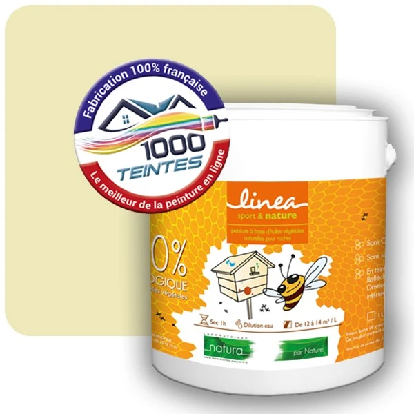 Peinture Natura Linéa® Les Jaunes (Mille Teintes E7-21) Ruche SATIN