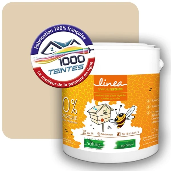 Peinture Natura Linéa® Les Jaunes (Mille Teintes E7-16) Ruche SATIN