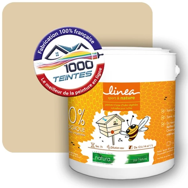 Peinture Natura Linéa® Les Jaunes (Mille Teintes E7-12) Ruche SATIN