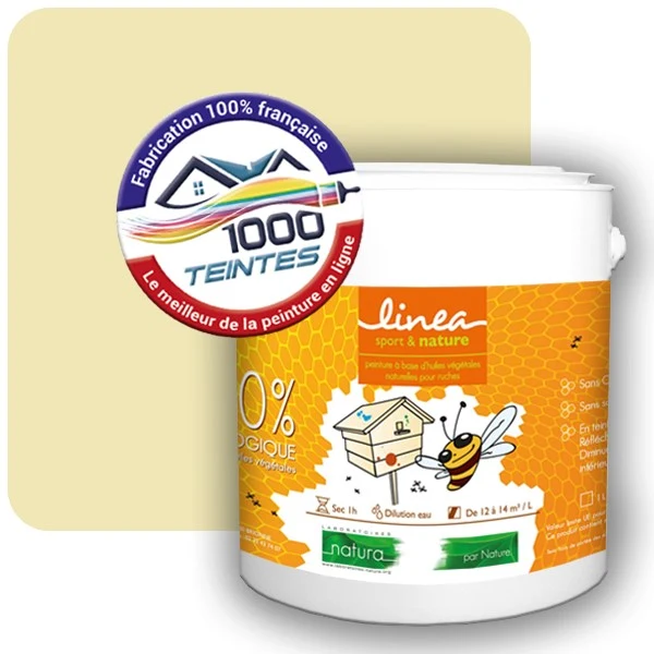 Peinture Natura Linéa® Les Jaunes (Mille Teintes E7-1) Ruche SATIN