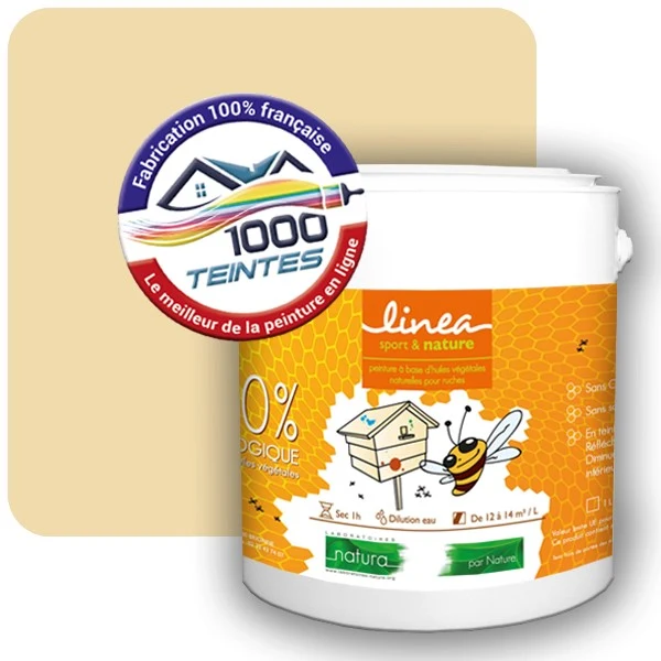 Peinture Natura Linéa® Les Jaunes (Mille Teintes E6-7) Ruche SATIN