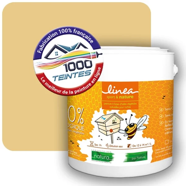 Peinture Natura Linéa® Les Jaunes (Mille Teintes E6-47) Ruche SATIN