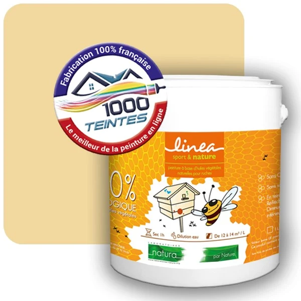 Peinture Natura Linéa® Les Jaunes (Mille Teintes E6-46) Ruche SATIN