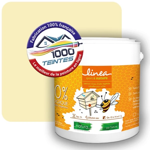 Peinture Natura Linéa® Les Jaunes (Mille Teintes E6-42) Ruche SATIN