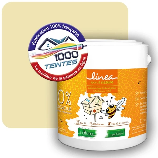 Peinture Natura Linéa® Les Jaunes (Mille Teintes E6-21) Ruche SATIN