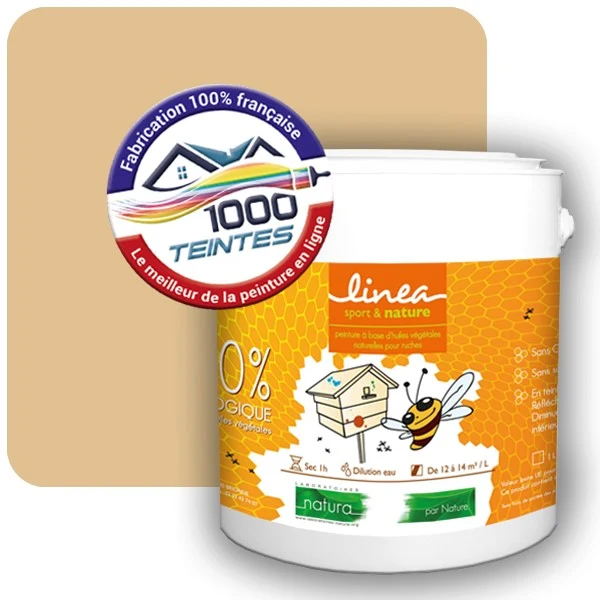 Peinture Natura Linéa® Les Jaunes (Mille Teintes E6-12) Ruche SATIN