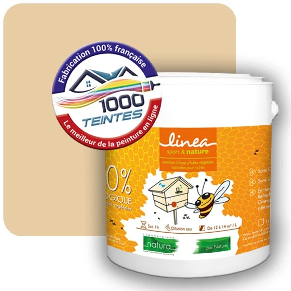 Peinture Natura Linéa® Les Jaunes (Mille Teintes E6-11) Ruche SATIN