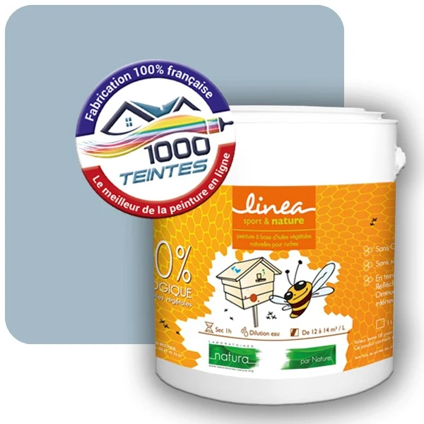 Peinture Natura Linéa® Les Bleus (Mille Teintes E13-58) Ruche SATIN