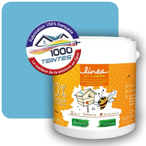 Peinture Natura Linéa® Les Bleus (Mille Teintes E13-43) Ruche SATIN