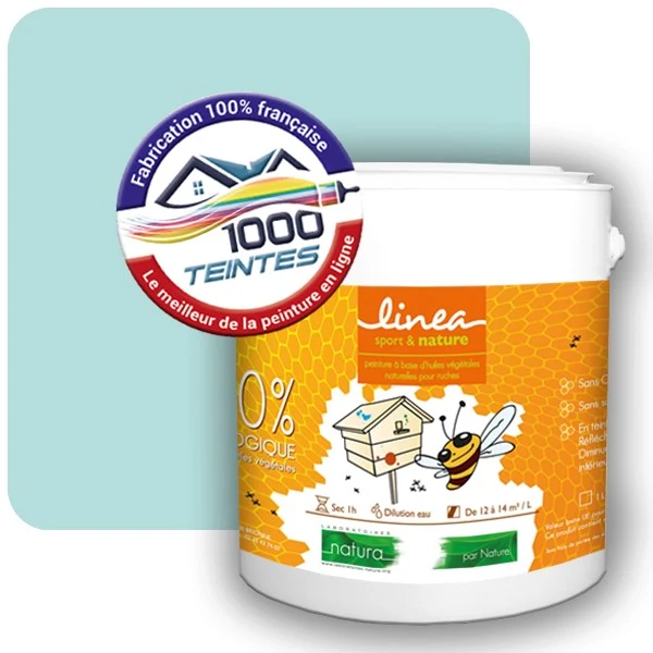Peinture Natura Linéa® Les Bleus (Mille Teintes E13-27) Ruche SATIN
