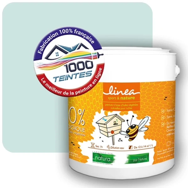 Peinture Natura Linéa® Les Bleus (Mille Teintes E13-26) Ruche SATIN
