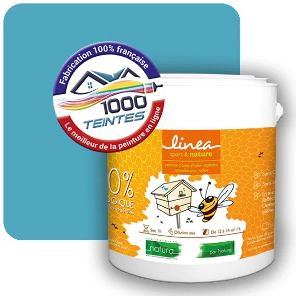 Peinture Natura Linéa® Les Bleus (Mille Teintes E13-24) Ruche SATIN