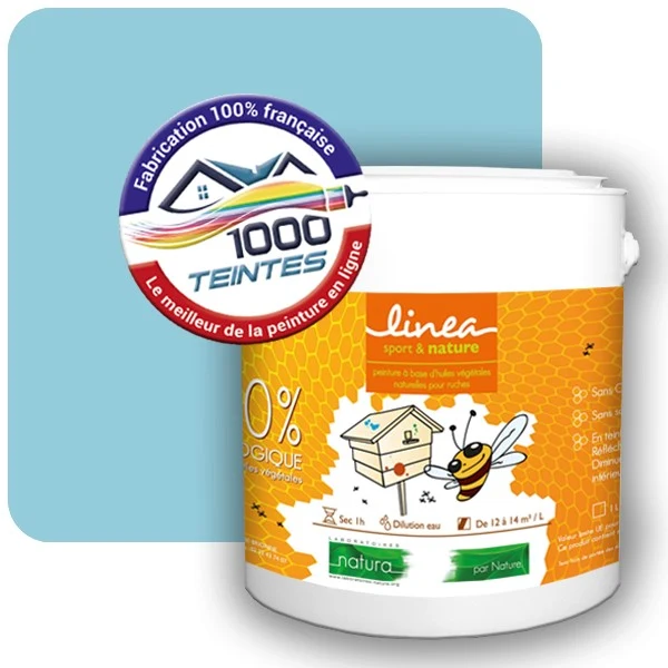 Peinture Natura Linéa® Les Bleus (Mille Teintes E13-23) Ruche SATIN
