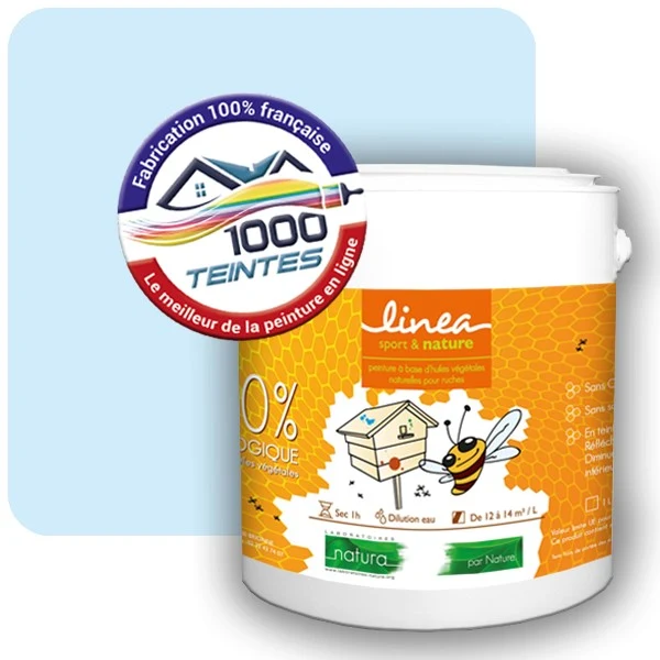 Peinture Natura Linéa® Les Bleus (Mille Teintes E13-22) Ruche SATIN