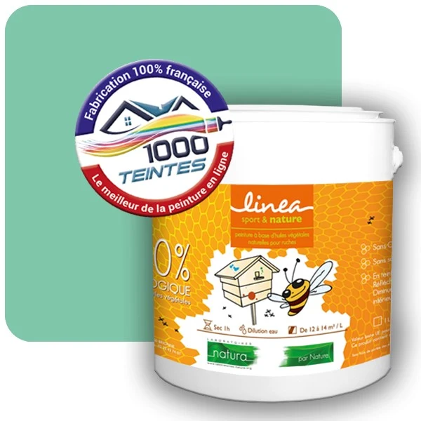 Peinture Natura Linéa® Les Verts (Mille Teintes E12-8) Ruche SATIN