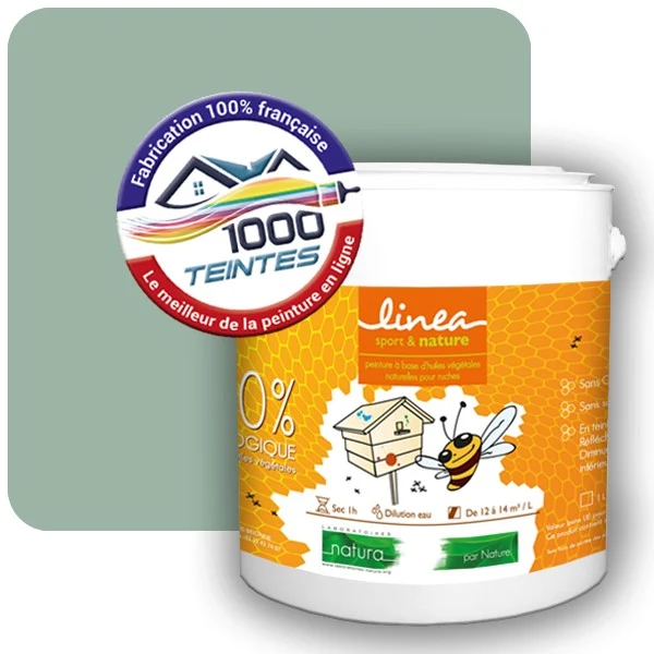 Peinture Natura Linéa® Les Verts (Mille Teintes E12-38) Ruche SATIN