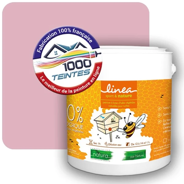 Peinture Natura Linéa® Les Roses (Mille Teintes E1-23) Ruche SATIN