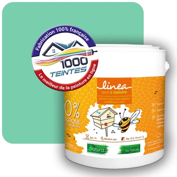 Peinture Natura Linéa® Les Verts (Mille Teintes E12-3) Ruche SATIN