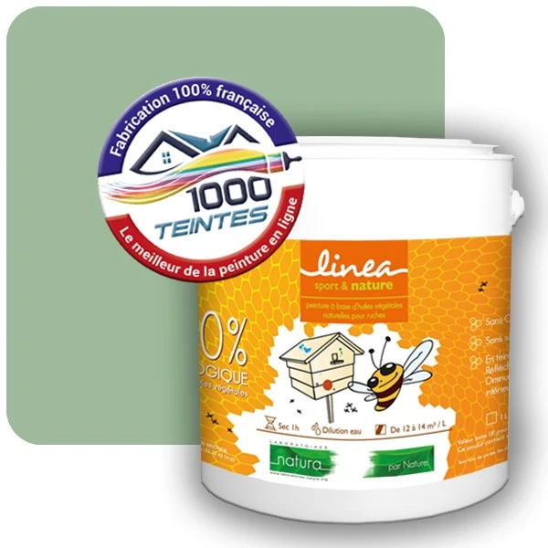 Peinture Natura Linéa® Les Verts (Mille Teintes E11-28) Ruche SATIN