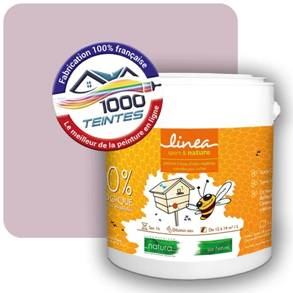 Peinture Natura Linéa® Les Roses (Mille Teintes E1-12) Ruche SATIN
