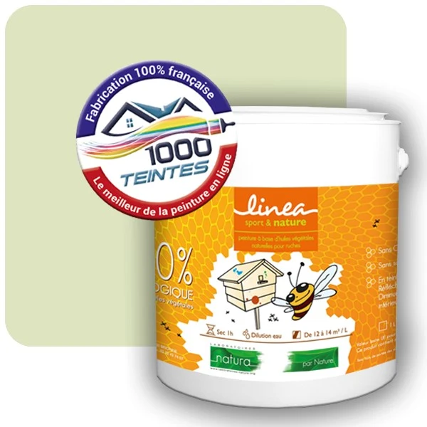 Peinture Natura Linéa® Les Verts (Mille Teintes E10-6) Ruche SATIN