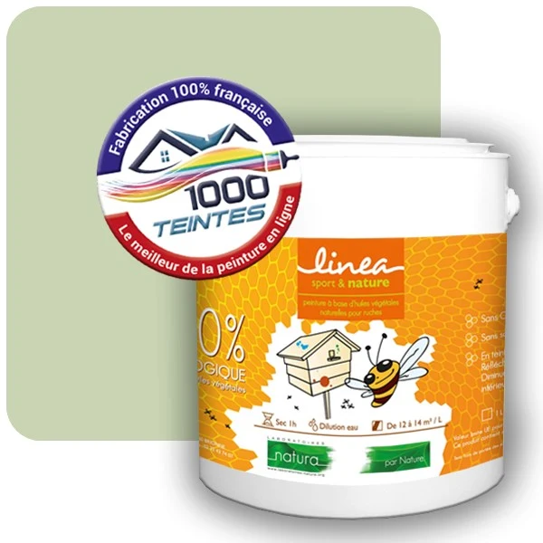 Peinture Natura Linéa® Les Verts (Mille Teintes E10-52) Ruche SATIN