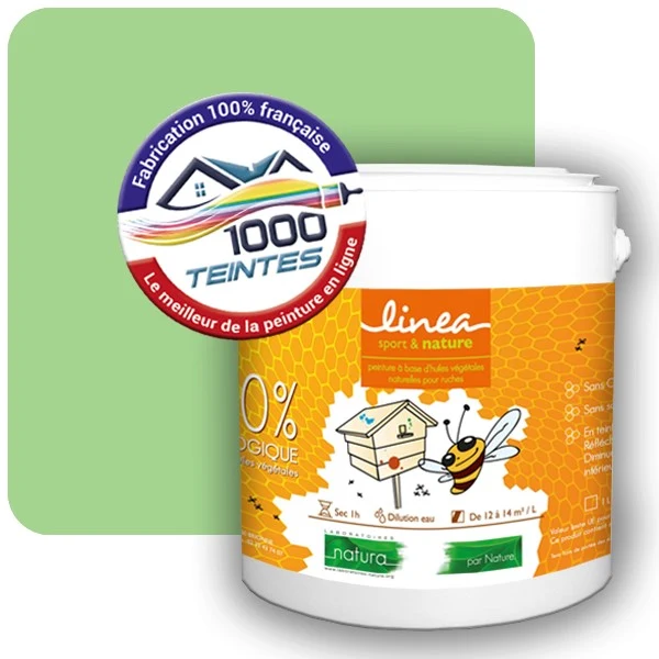 Peinture Natura Linéa® Les Verts (Mille Teintes E10-42) Ruche SATIN