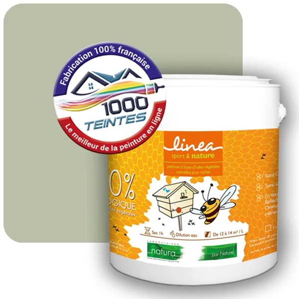 Peinture Natura Linéa® Les Verts (Mille Teintes E10-36) Ruche SATIN