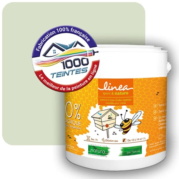 Peinture Natura Linéa® Les Verts (Mille Teintes E10-31) Ruche SATIN