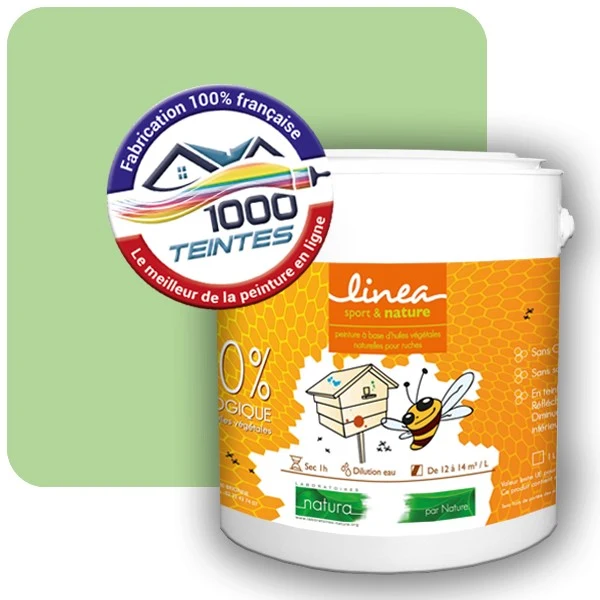 Peinture Natura Linéa® Les Verts (Mille Teintes E10-27) Ruche SATIN