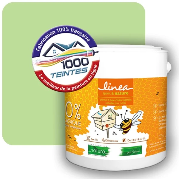 Peinture Natura Linéa® Les Verts (Mille Teintes E10-22) Ruche SATIN