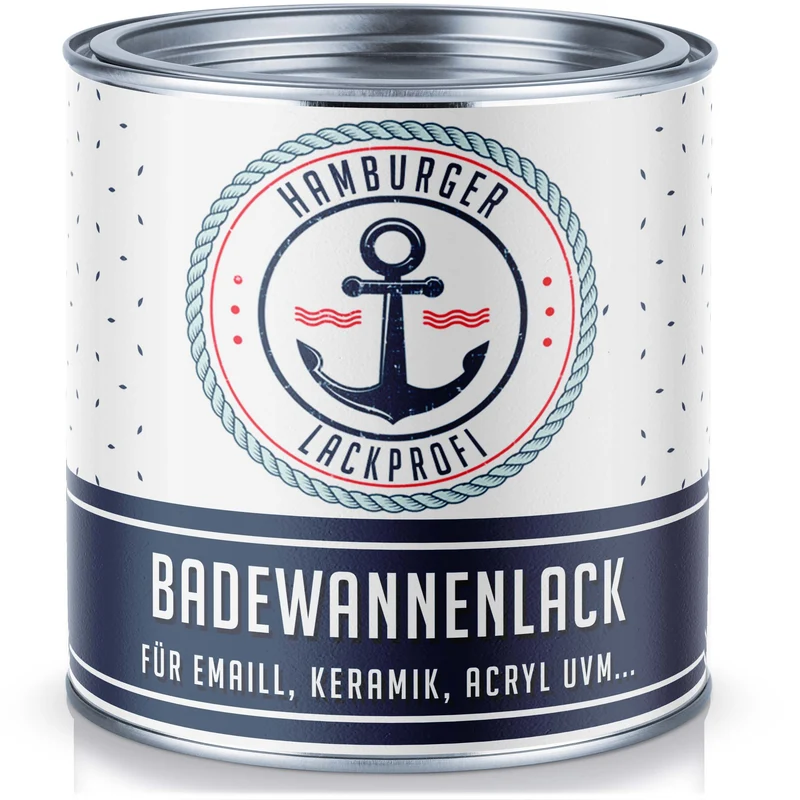 2K Badewannenlack Tieforange RAL 2011 - Glänzend / Seidenmatt / Matt - Hamburger Lack-Profi